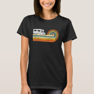 Motorhome Camping Retro Vintage T-Shirt