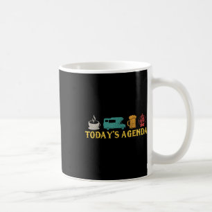 Motorhome, Camping, Road Trip, Coffee, Beer, Vinta Coffee Mug