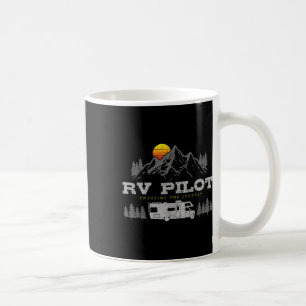 Motorhome Pilots Vintage Mountain Camping Road Tri Coffee Mug