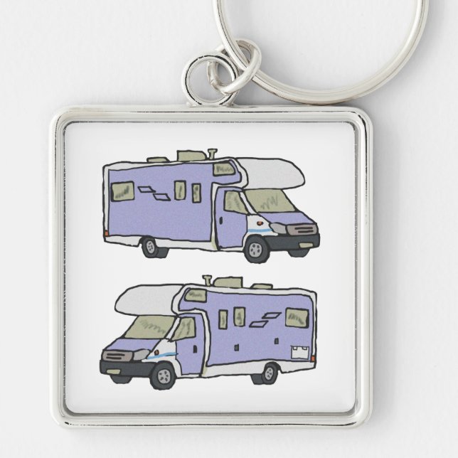 Motorhome RV Key Ring (Front)