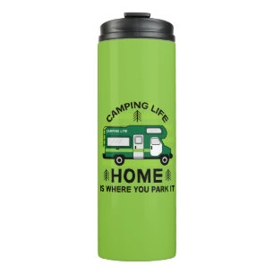 Motorhome RV Motorhome Camping Life Latte Mug