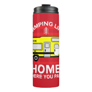Motorhome   RV Motorhome   Camping Life Latte Mug 