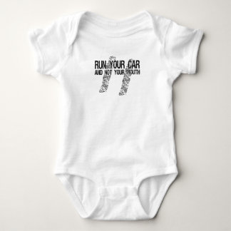 Motorsport Drag Racing Race Car Mechanic Fan Baby Bodysuit