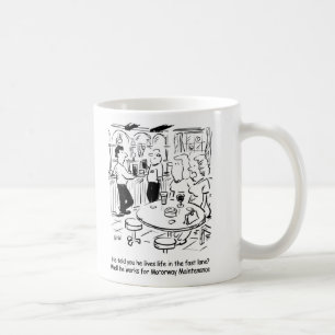 Motorway Maintenance - Life in the Fast Lane Coffee Mug