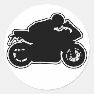 MotoVlog Plain Sticker