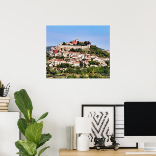 Motovun Croatia Poster