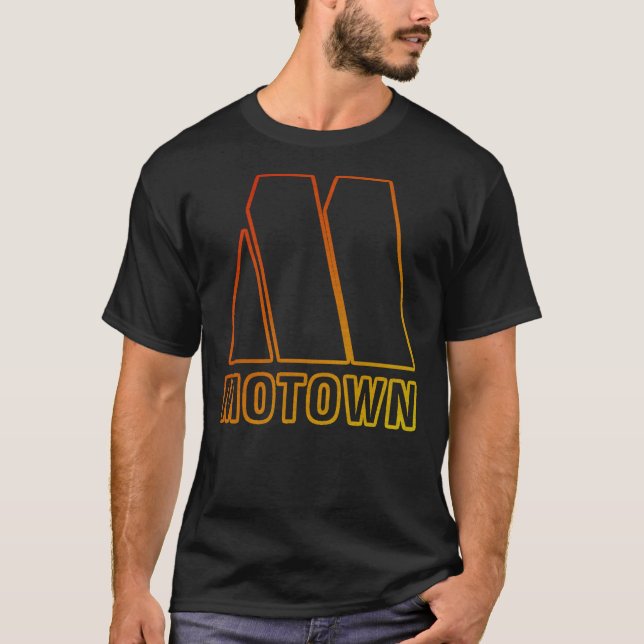 Motown Records - Outlined Logo   T-Shirt (Front)
