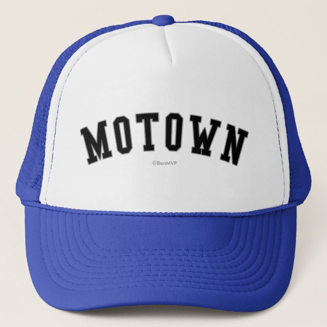 Motown Trucker Hat (Front)