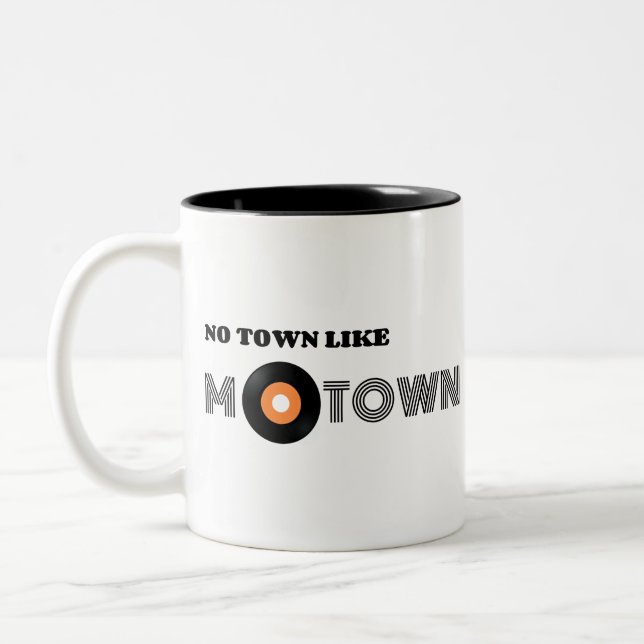 Motown Two-Tone Coffee Mug (Left)