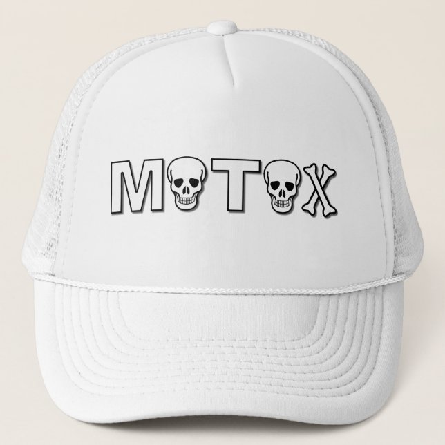 Motox Skulls Dirt Bike Motocross Cap Hat (Front)
