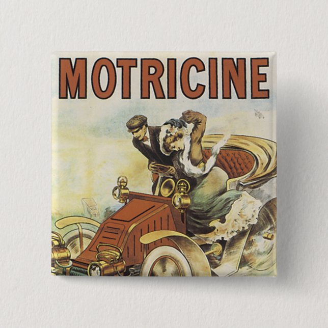 Motricine 15 Cm Square Badge (Front)