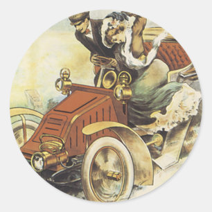 Motricine Classic Round Sticker