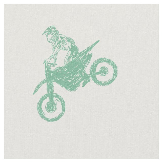 Motrorbike Offroad Fabric (Close Up)