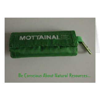 Mottainai - Don't Waste it!