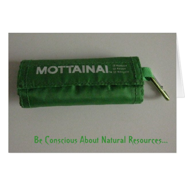 Mottainai - Don't Waste it! (Front Horizontal)