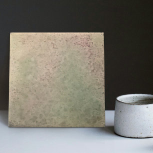Mottled Marbled Earth Tone Wall Decor Art Nouveau Tile