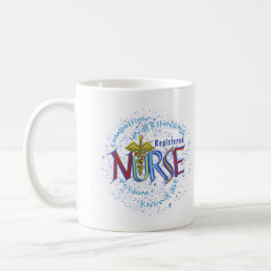 Motto Registered Nurse Coffee Mug