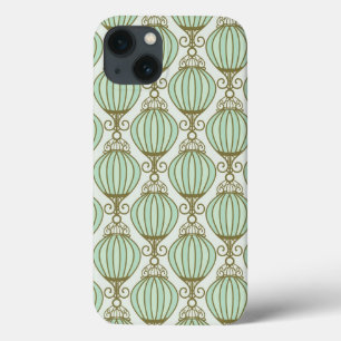 Motton Blue Pattern iPhone 13 Case