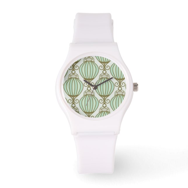 Motton Blue Pattern Watch (Front)