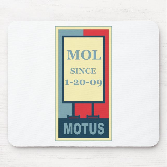 MOTUS ICON: MOL SINCE 1-20-09 MOUSE MAT (Front)