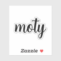 Moty - Mother Of The Year sticker