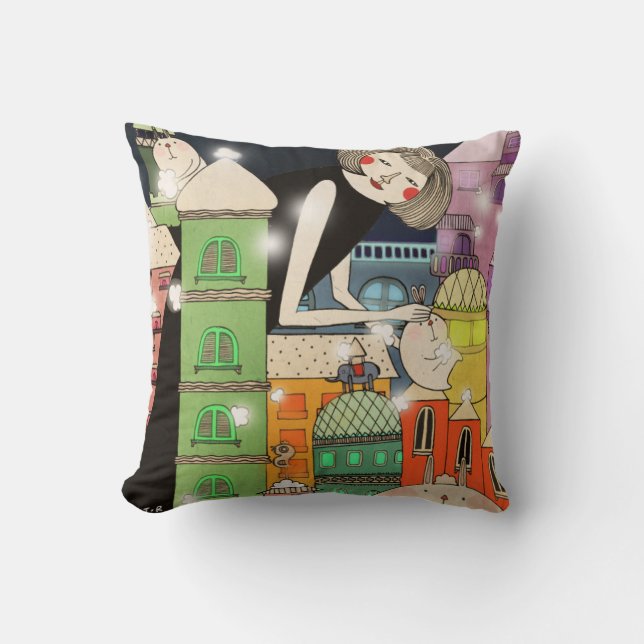 Mouldy city 2013 cushion (Front)