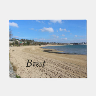 Moulin Blanc beach in Brest Doormat