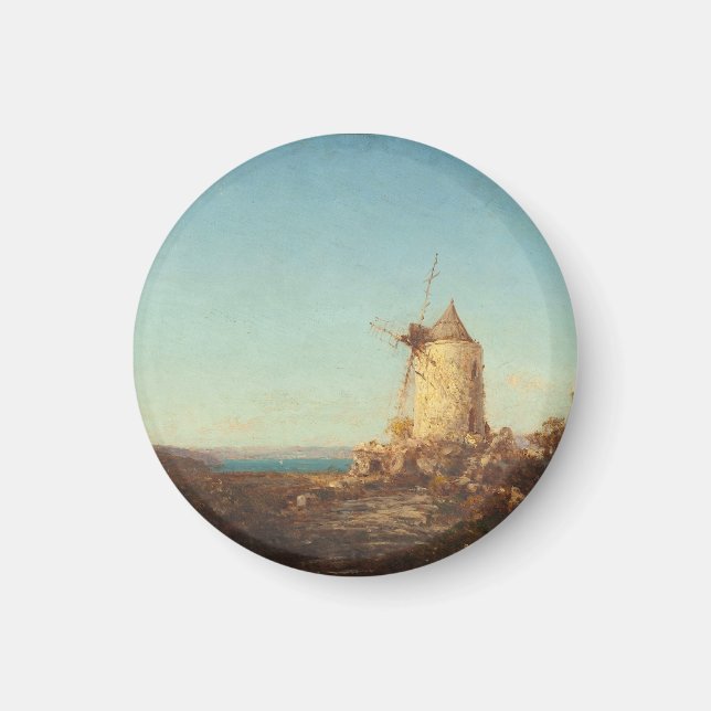 Moulin De Saint-Mitre, Près De Martigues Magnet (Front)