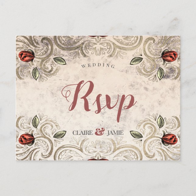 Mouline Rouge Dark and Moody rsvp Postcard (Front)