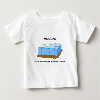 Moulins A Glacier's Internal Plumbing System Baby T-Shirt