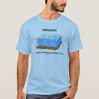 Moulins A Glacier's Internal Plumbing System T-Shirt