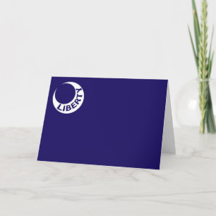 Moultrie Flag (Liberty) (American History) Card