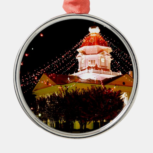 MOULTRIE, GEORGIA METAL TREE DECORATION (Front)