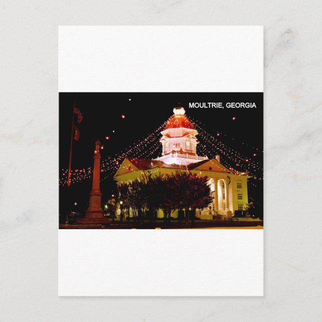 MOULTRIE, GEORGIA POSTCARD (Front)