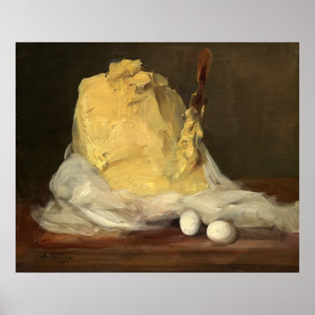 Mound of Butter - Antoine Vollon Fine Art Poster (Front)