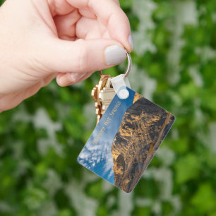 Mound Spring Yellowstone National Park Key Ring