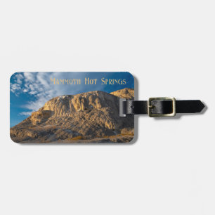 Mound Spring Yellowstone National Park Luggage Tag