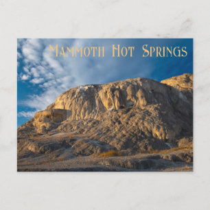 Mound Spring Yellowstone National Park Postcard