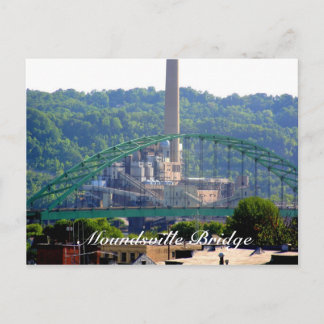 Moundsville Bridge Postcard