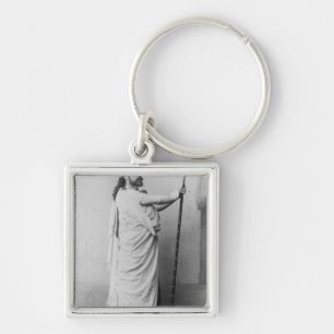 Mounet-Sully  as Oedipus in 'Oedipus Rex' Key Ring