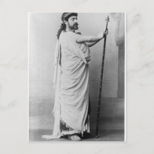 Mounet-Sully  as Oedipus in 'Oedipus Rex' Postcard