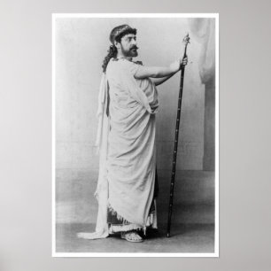 Mounet-Sully  as Oedipus in 'Oedipus Rex' Poster