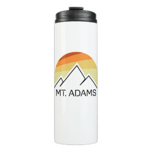 Mount Adams New Hampshire Retro Thermal Tumbler