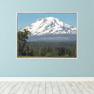 Mount Adams Scenic Photographic Landscape Canvas Print