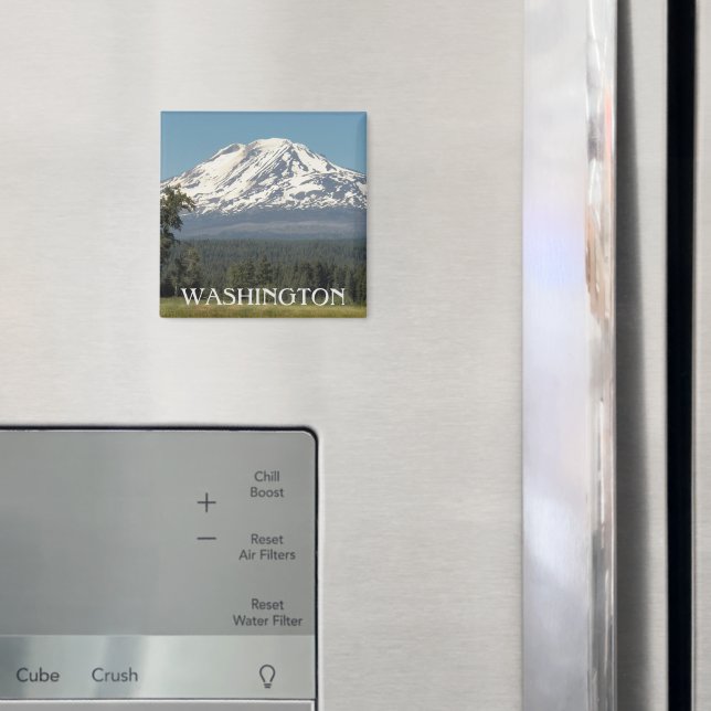 Mount Adams, Washington Landscape Magnet (In Situ (Fridge))