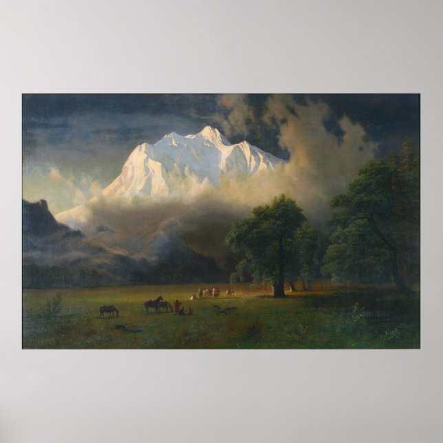 Mount Adams Washington  Poster (Front)