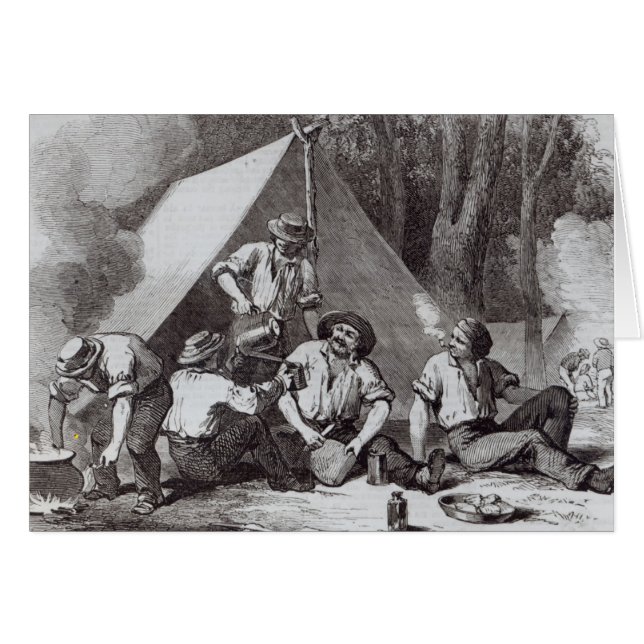 Mount Alexander gold-diggers at evening mess (Front Horizontal)