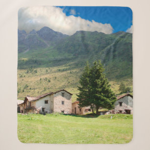 Mount alps villagealps, beauty, building, country, sherpa blanket