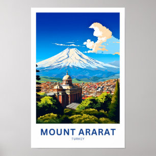 Mount Ararat Turkey Travel Print