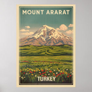 Mount Ararat Turkey V03 Poster